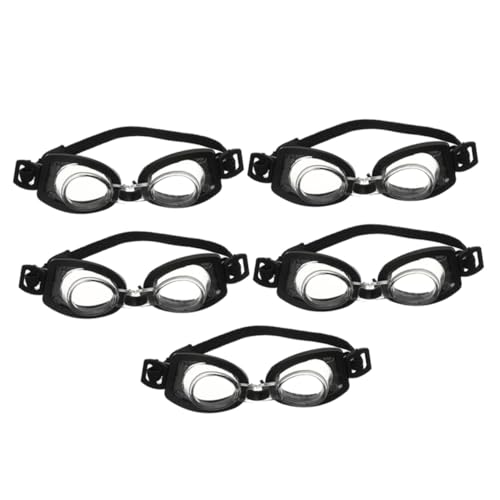 Garneck 5 Stück Mini-Schwimmbrille Brillenzubehör Miniaturbrille winzige Brille Sonnenbrille Mini-Sonnenbrille zum Basteln Mini-Gläser zum Basteln Mini-Brille Plastik Schwarz Garneck 5 Stück Mini-Schwimmbrille Brillenzubehör Miniaturbrille winzige Brille Sonnenbrille Mini-Sonnenbrille zum Basteln Mini-Gläser zum Basteln Mini-Brille Plastik Schwarz von Garneck