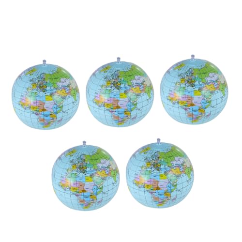 Garneck 5 Stück Strandbälle Masse riesiger Wasserball aufblasbar groß Aufblasbare Strandbälle aufblasbares Wasserballspielzeug Strandball für Wasserball aufblasbar PVC Garneck 5 Stück Strandbälle Masse riesiger Wasserball aufblasbar groß Aufblasbare Strandbälle aufblasbares Wasserballspielzeug Strandball für Wasserball aufblasbar PVC von Garneck