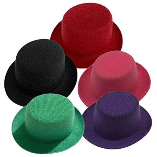 Garneck 5 Stück Teiliges Eva Hüte für Puppen Dekorative Mini Hüte und Weinrot DIY Puppenzubehör für Kreative Bastelprojekte Garneck 5 Stück Teiliges Eva Hüte für Puppen Dekorative Mini Hüte und Weinrot DIY Puppenzubehör für Kreative Bastelprojekte von Garneck
