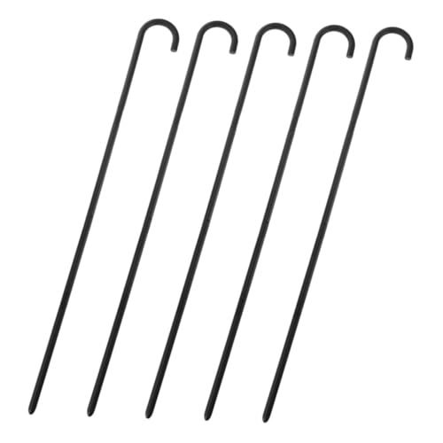 Garneck 5 Stück Teiliges Schwarzes Magierkostüm Gehstock Leichter Kunststoff Zauberstab für Cosplay Halloween Party Ergonomischer Dress up Stab Vielseitiger Theater Requisite von Garneck