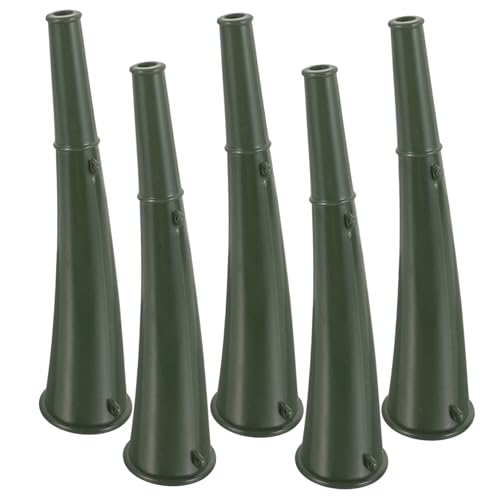 Garneck 5 Stück Teiliges Tragbare Kunststoff Signalhörner für Fußballspiele Laute Horns Robustes Outdoor Trainingshorn zum Anfeuern bei Sportveranstaltungen und Partys von Garneck