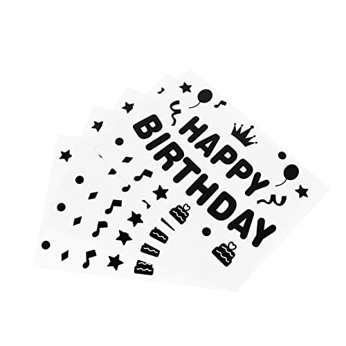 Garneck 5 Stücke Geburtstag Wand Aufkleber Kunststoff Alles Zum Geburtstag Party Aufkleber Sammelalbum Geburtstag Aufkleber Schwarz Alles Zum Geburtstag Windows Haften Garneck 5 Stücke Geburtstag Wand Aufkleber Kunststoff Alles Zum Geburtstag Party Aufkleber Sammelalbum Geburtstag Aufkleber Schwarz Alles Zum Geburtstag Windows Haften von Garneck