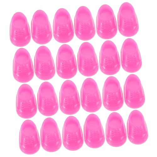Garneck 50 Paar Kleine Gelbe Enten Miniatur Zeug Mini Fingerschuhe Puppenhaus Stiefel Miniatur Unfertige Schuhe My Mini Zubehör Schuhe Für Babypuppen Mini Zeug Kunststoff von Garneck