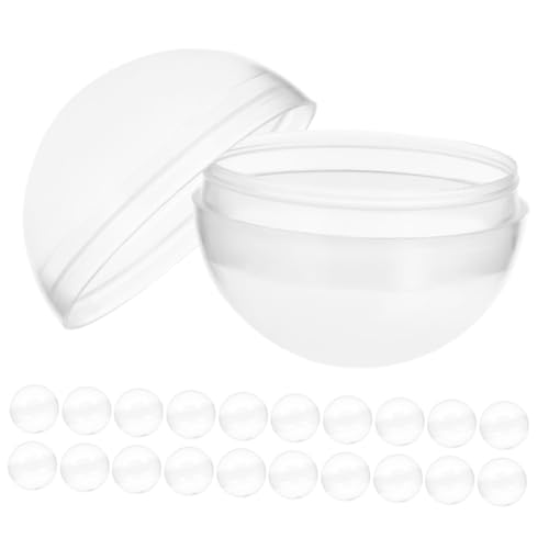 Garneck 50 Stück Durchsichtige Kunststoffkapseln Leere Befüllbare Kugeln Verkaufsautomaten Vielseitige Transparente Behälter für Partygeschenke DIY Candy Sammelobjekte Garneck 50 Stück Durchsichtige Kunststoffkapseln Leere Befüllbare Kugeln Verkaufsautomaten Vielseitige Transparente Behälter für Partygeschenke DIY Candy Sammelobjekte von Garneck