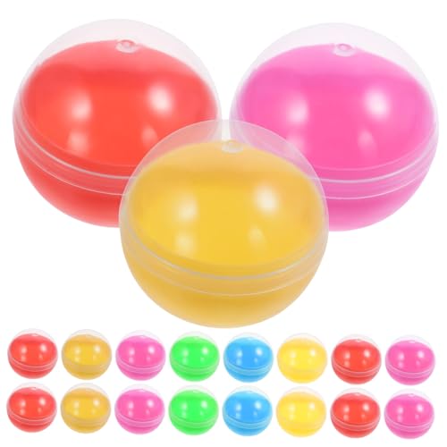 Garneck 50 Stück Gacha-schale Runde Farbige Kapseln Mini-verkaufsautomat Kapseln Befüllbare Runde Kugeln Befüllbare Kugeln Behälter Für Verkaufsautomaten Plastik Garneck 50 Stück Gacha-schale Runde Farbige Kapseln Mini-verkaufsautomat Kapseln Befüllbare Runde Kugeln Befüllbare Kugeln Behälter Für Verkaufsautomaten Plastik von Garneck