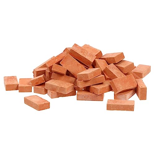 Garneck 50 Stück Mini Ziegelsteine Für Und Erwachsene – Perfekte Miniaturziegel Für Landschaftsbau Und Modellbau - Ideales Zubehör Für Und Kreative DIY-Projekte Garneck 50 Stück Mini Ziegelsteine Für Und Erwachsene – Perfekte Miniaturziegel Für Landschaftsbau Und Modellbau - Ideales Zubehör Für Und Kreative DIY-Projekte von Garneck