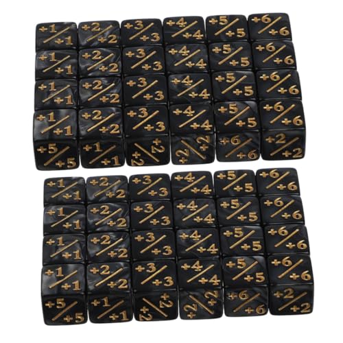 Garneck 50 Stück Operationswürfel Lehrwürfel Sammlung Partyspielwürfel Brettspielzubehör Würfel Zum Mathematiklernen Lehrhilfsmittel Für Brettspiele Acryl Schwarz Garneck 50 Stück Operationswürfel Lehrwürfel Sammlung Partyspielwürfel Brettspielzubehör Würfel Zum Mathematiklernen Lehrhilfsmittel Für Brettspiele Acryl Schwarz von Garneck