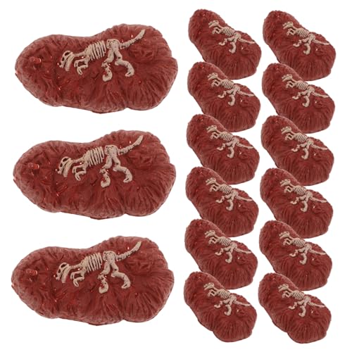 Garneck 50 Stück Simulierte Dinosaurierfossilien Desktop Dinosaurierfossilien Schmuck Gefälschte Mini Dinosaurierfossilien Modelle Zum Spaß Dinosaurier Dinosaurier Ornamente von Garneck