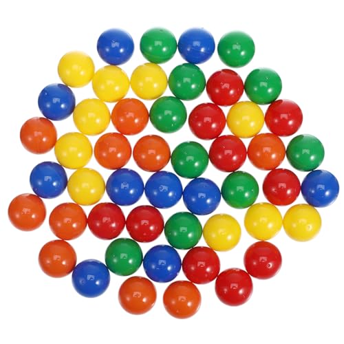 Garneck 50 bunte Kunststoffbälle, 3 cm, Bingo-Bälle für Tombola-Spiele, Partygeschenke und Bällebad-Aktivitäten, ideal für elektronische Bingo-Maschinen und lustige Events Garneck 50 bunte Kunststoffbälle, 3 cm, Bingo-Bälle für Tombola-Spiele, Partygeschenke und Bällebad-Aktivitäten, ideal für elektronische Bingo-Maschinen und lustige Events von Garneck