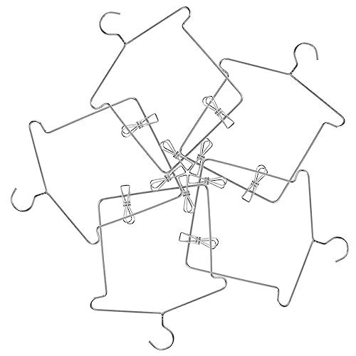 Garneck 5Sätze Puppen Kleiderbügel Teilig Clips Für Puppen Für Puppenkleidungszubehör Stabile Aufhängemöglichkeit Für Shorts Und Röcke Garneck 5Sätze Puppen Kleiderbügel Teilig Clips Für Puppen Für Puppenkleidungszubehör Stabile Aufhängemöglichkeit Für Shorts Und Röcke von Garneck