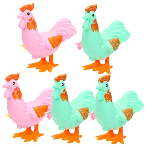 Garneck 5Stücke Aufziehspielzeug Tiere Interaktives Kreativspielzeug für Kleinkinder Niedlicher Hahnen Design Fördert Koordination und Fantasie für Jungen Garneck 5Stücke Aufziehspielzeug Tiere Interaktives Kreativspielzeug für Kleinkinder Niedlicher Hahnen Design Fördert Koordination und Fantasie für Jungen von Garneck