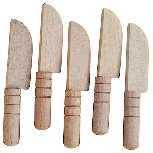 Garneck 5Stücke Teiliges Holzschneider für DIY Küchenzubehör mit Realistischem Design Rollenspiele und Kreative Aktivitäten im Puppenhaus Garneck 5Stücke Teiliges Holzschneider für DIY Küchenzubehör mit Realistischem Design Rollenspiele und Kreative Aktivitäten im Puppenhaus von Garneck