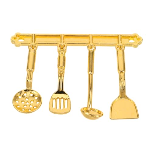 Garneck 5pcs Miniatures Dollhouse Kitchen Accessoires Mini Spatel Löffel Kochgeschirr Tools 1:12 Dollhouse Möbel Küchendekoration Garneck 5pcs Miniatures Dollhouse Kitchen Accessoires Mini Spatel Löffel Kochgeschirr Tools 1:12 Dollhouse Möbel Küchendekoration von Garneck