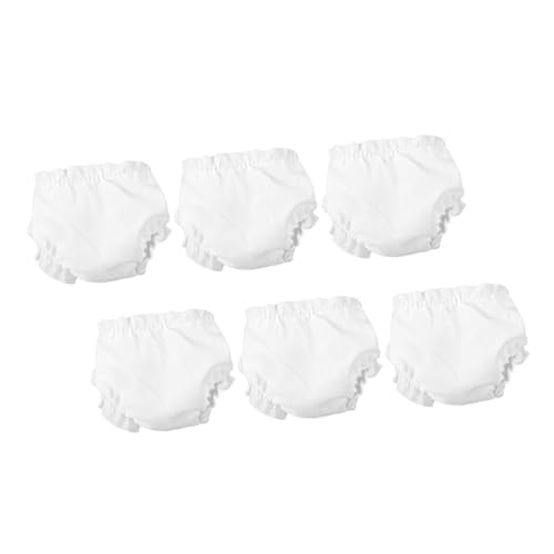 Garneck 10 Zoll Puppenzubehör Weiße Puppenwindeln Babypuppenunterhosen Für Fantasievolles Spielen Der Mädchen Garneck 10 Zoll Puppenzubehör Weiße Puppenwindeln Babypuppenunterhosen Für Fantasievolles Spielen Der Mädchen von Garneck