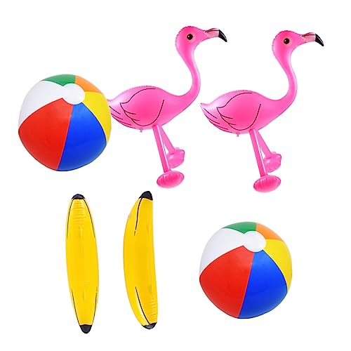 Garneck 6 Stück Aufblasbare Spielzeuge Schwimmen Wasser Strand Banane Ball Schwimmhilfen für Gefälligkeiten für Poolpartys Lustiges Partygeschenke für Bunt Garneck 6 Stück Aufblasbare Spielzeuge Schwimmen Wasser Strand Banane Ball Schwimmhilfen für Gefälligkeiten für Poolpartys Lustiges Partygeschenke für Bunt von Garneck