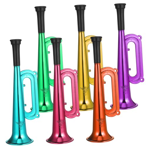 Garneck 6 Stück Buntes Hornspielzeug Trompeten Trompeten Für Sportwettkämpfe Trompete Jubelnde Trompeten Lustiges Trompetenspielzeug Spiel Jubelnde Hörner Plastik Garneck 6 Stück Buntes Hornspielzeug Trompeten Trompeten Für Sportwettkämpfe Trompete Jubelnde Trompeten Lustiges Trompetenspielzeug Spiel Jubelnde Hörner Plastik von Garneck