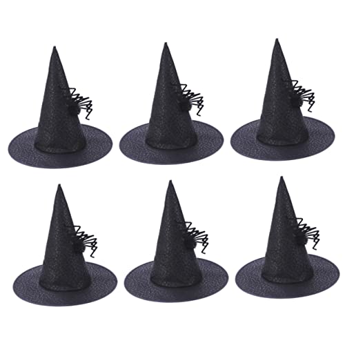Garneck 6 Stück Halloween Hexenhüte Tragbare Kostüm Accessoires für Erwachsene Vielseitige Hüte für Halloween Fotoshootings und Aufführungen Leicht zu Reinigen und Mehrfach Tragbar Garneck 6 Stück Halloween Hexenhüte Tragbare Kostüm Accessoires für Erwachsene Vielseitige Hüte für Halloween Fotoshootings und Aufführungen Leicht zu Reinigen und Mehrfach Tragbar von Garneck