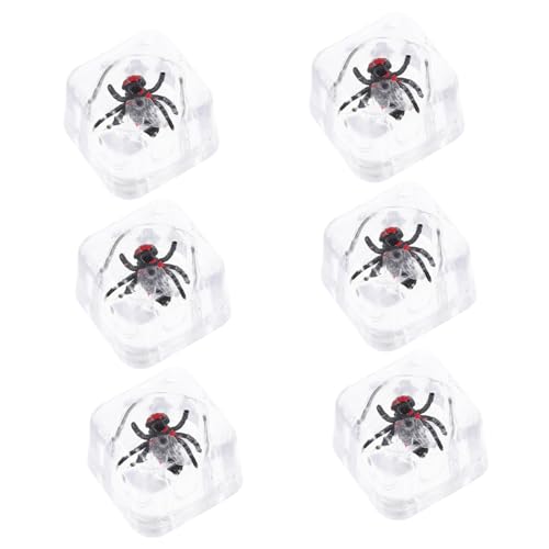 Garneck 6 Stück Kniffliger Ice Cube Bug Insekt gefälscht mit vorgeben groß Fliegen laufstall Simulierte Eiswürfel Gruselige Eiswürfel interessante Eiswürfel in Eiswürfel Plastik Garneck 6 Stück Kniffliger Ice Cube Bug Insekt gefälscht mit vorgeben groß Fliegen laufstall Simulierte Eiswürfel Gruselige Eiswürfel interessante Eiswürfel in Eiswürfel Plastik von Garneck