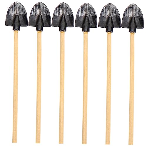 Garneck 6 Stück Mini Schaufelzubehör Gartenwerkzeuge Mädchen Puppenhaus-Gartengeräte Feengarten Zubehör Mini-Gartengerät Kind TUT so, als würde es Holz Garneck 6 Stück Mini Schaufelzubehör Gartenwerkzeuge Mädchen Puppenhaus-Gartengeräte Feengarten Zubehör Mini-Gartengerät Kind TUT so, als würde es Holz von Garneck