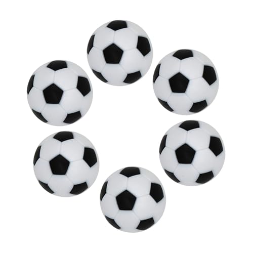 Garneck 6 Stück Mini Tischfußball Bälle Ersatzbälle für Tischkicker für Desktop Fußballspiele Langlebig und Leicht für Partys und Veranstaltungen Garneck 6 Stück Mini Tischfußball Bälle Ersatzbälle für Tischkicker für Desktop Fußballspiele Langlebig und Leicht für Partys und Veranstaltungen von Garneck