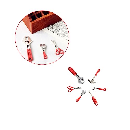 Garneck 6 Stück Mini Toolbox Zubehör Mini-Toolbox-Zubehör Mini-Puppenhaus-Zubehör Puppenhauszubehör Zubehör für das Puppenhaus Mini-Hammerwerkzeug Puppenhaus-Miniaturzubehör Rotwein Garneck 6 Stück Mini Toolbox Zubehör Mini-Toolbox-Zubehör Mini-Puppenhaus-Zubehör Puppenhauszubehör Zubehör für das Puppenhaus Mini-Hammerwerkzeug Puppenhaus-Miniaturzubehör Rotwein von Garneck