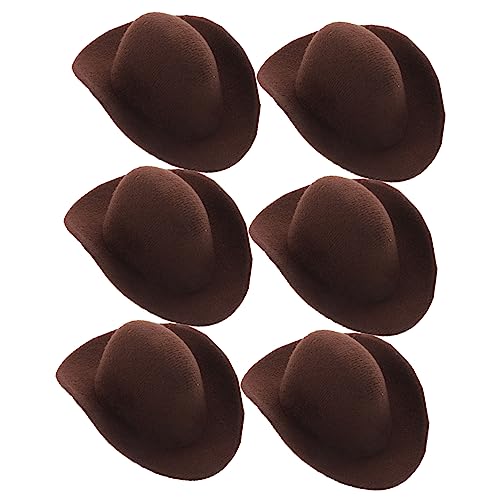 Garneck 6 Stück Mini Western Cowboy Hüte für Puppen Teiliges aus Robustem Wiederverwendbarem Material Süße Mini Hüte für Bastelprojekte und Flaschen Dekoration für Partys und Anlässe Garneck 6 Stück Mini Western Cowboy Hüte für Puppen Teiliges aus Robustem Wiederverwendbarem Material Süße Mini Hüte für Bastelprojekte und Flaschen Dekoration für Partys und Anlässe von Garneck