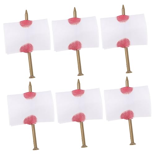 Garneck 6 Stück Nagel tragen Halloween-Finger Streiche für Erwachsene Witze-Streich-Party-Requisite Requisiten für Halloween-Streiche Halloween-Requisite Weiß Zufällige Farbe Garneck 6 Stück Nagel tragen Halloween-Finger Streiche für Erwachsene Witze-Streich-Party-Requisite Requisiten für Halloween-Streiche Halloween-Requisite Weiß Zufällige Farbe von Garneck