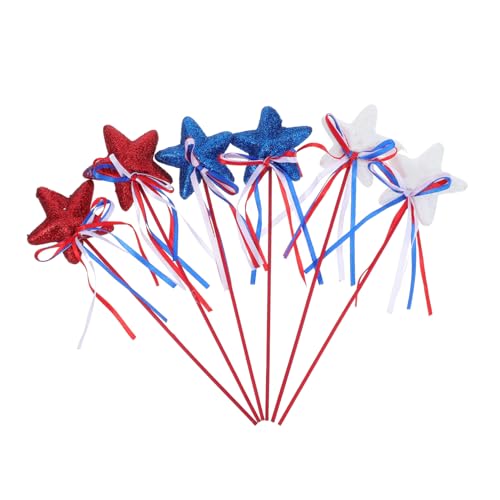 Garneck 6 Stück Patriotische Deko mit Rot Weiß und Blau für Feiern Memorial Day und Amerikanische Garneck 6 Stück Patriotische Deko mit Rot Weiß und Blau für Feiern Memorial Day und Amerikanische von Garneck