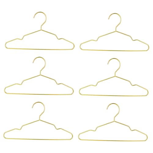 Garneck 6 Stück Puppenaufhänger Spielzeugaufhänger Mini-aufhänger Für Bastelarbeiten Kleiderbügel Für Minipuppen Kleiderbügel Für Haustiere Kleiderbügel Für Stahl Golden Garneck 6 Stück Puppenaufhänger Spielzeugaufhänger Mini-aufhänger Für Bastelarbeiten Kleiderbügel Für Minipuppen Kleiderbügel Für Haustiere Kleiderbügel Für Stahl Golden von Garneck