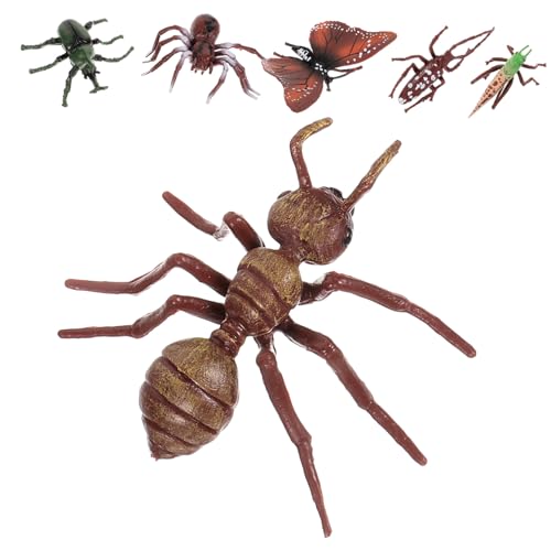 Garneck 6 Stück Teiliges Lustiges Insektenmodellspielzeug für und Lernspielzeug aus Realistische Insektenfiguren für Dekoration für Junge Mädchen Garneck 6 Stück Teiliges Lustiges Insektenmodellspielzeug für und Lernspielzeug aus Realistische Insektenfiguren für Dekoration für Junge Mädchen von Garneck