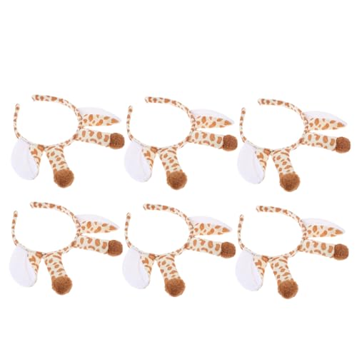 Garneck 6 Stück Teiliges Plüsch Tierohren Stirnband Weiche Haarreifen für Niedliches Party Haarschmuck Langlebig und Bequem für Kostüm Cosplay und Fotorequisiten Garneck 6 Stück Teiliges Plüsch Tierohren Stirnband Weiche Haarreifen für Niedliches Party Haarschmuck Langlebig und Bequem für Kostüm Cosplay und Fotorequisiten von Garneck