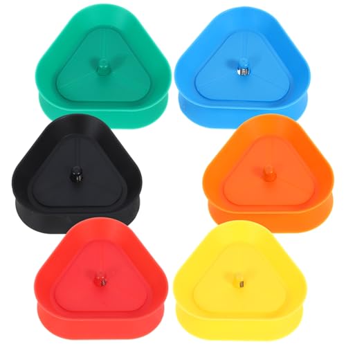 Garneck 6 Stück Triangularer Kartenhalter Freihändige Spielkartenständer für Poker und Kartenspiele Bunte Farben für Einfache Erkennung und Nutzung Garneck 6 Stück Triangularer Kartenhalter Freihändige Spielkartenständer für Poker und Kartenspiele Bunte Farben für Einfache Erkennung und Nutzung von Garneck