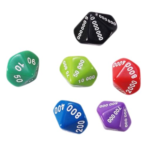 Garneck 6 Stück Würfel Farbübereinstimmendes Spiel Partyzubehör Spiele Party-Requisite Spielstütze Aus Kunststoff Spielzubehör Spiel-Requisiten Brettspiel-Tool Plastik Garneck 6 Stück Würfel Farbübereinstimmendes Spiel Partyzubehör Spiele Party-Requisite Spielstütze Aus Kunststoff Spielzubehör Spiel-Requisiten Brettspiel-Tool Plastik von Garneck