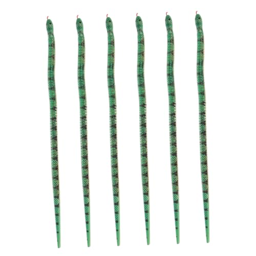 Garneck 6 Stück kniffliges Schlangenspielzeug Partygeschenke für Schlangen Spielzeugschlange hölzerne Schlangenverzierung Holz Garneck 6 Stück kniffliges Schlangenspielzeug Partygeschenke für Schlangen Spielzeugschlange hölzerne Schlangenverzierung Holz von Garneck
