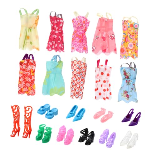 Garneck 60 Stück Teiliges Puppen Kleidungsset mit Schuhen Adorable Puppen Outfits für Kreatives Geeignet für Geburtstagsgeschenke und Feiertage Langlebig und Vielfältig Garneck 60 Stück Teiliges Puppen Kleidungsset mit Schuhen Adorable Puppen Outfits für Kreatives Geeignet für Geburtstagsgeschenke und Feiertage Langlebig und Vielfältig von Garneck
