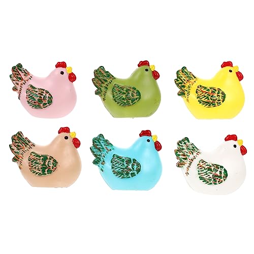 Garneck 6er Set Mini Hühner Figuren Zur Ostern Deko – Lustige Hennen Tortendeko Und Niedliche Ornamente Für Festliche Kuchen - Ostern - Weihnachten Und Geburtstagsfeiern Garneck 6er Set Mini Hühner Figuren Zur Ostern Deko – Lustige Hennen Tortendeko Und Niedliche Ornamente Für Festliche Kuchen - Ostern - Weihnachten Und Geburtstagsfeiern von Garneck