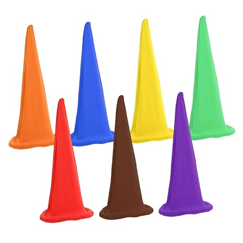 Garneck 7 Stück Teiliges Gnome Hut für Halloween und Weihnachten Lustige Weihnachtsmützen Karnevalskostüme Dwarf Cap für Partys Fotorequisiten Designs von Garneck