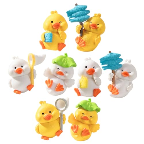 Garneck 8 Stück Harzfiguren Enten Tier Mini Kleine Realistische Enten Süße Figur Winzige Figuren Canard Kleine Enten Klein Zum Verstecken Puppenhaus Zubehör Dekorationen Garneck 8 Stück Harzfiguren Enten Tier Mini Kleine Realistische Enten Süße Figur Winzige Figuren Canard Kleine Enten Klein Zum Verstecken Puppenhaus Zubehör Dekorationen von Garneck