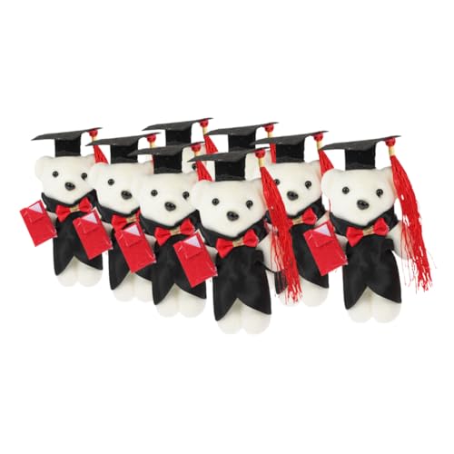 Garneck 8 Stück Mini -Arzt Abschlussfeier-Bär Abschlussspielzeug Mini Plush Grad Animal Abschlusstierplüsch Bär der Abschlusssaison Herzlichen Glückwunsch Grad Stoffspielzeug Schaum Garneck 8 Stück Mini -Arzt Abschlussfeier-Bär Abschlussspielzeug Mini Plush Grad Animal Abschlusstierplüsch Bär der Abschlusssaison Herzlichen Glückwunsch Grad Stoffspielzeug Schaum von Garneck