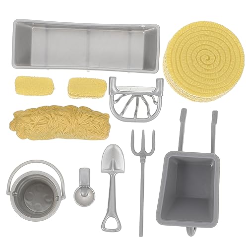 Garneck 8 Stück Miniatur Farm Teiliges Zubehör für Rollenspiel Dekoration von Puppenhäusern und Sandtischen Leicht und Tragbar für Jungen und Mädchen von Jahren Garneck 8 Stück Miniatur Farm Teiliges Zubehör für Rollenspiel Dekoration von Puppenhäusern und Sandtischen Leicht und Tragbar für Jungen und Mädchen von Jahren von Garneck