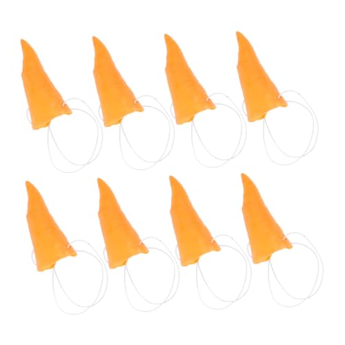 Garneck 8 Stück Nase Kleben Karottennase Weihnachten Schneemann Nase Schneemannnase Selber Machen Schneemann-nasenstütze Winterzubehör Zubehör Für Karnevalspartys Orange Garneck 8 Stück Nase Kleben Karottennase Weihnachten Schneemann Nase Schneemannnase Selber Machen Schneemann-nasenstütze Winterzubehör Zubehör Für Karnevalspartys Orange von Garneck