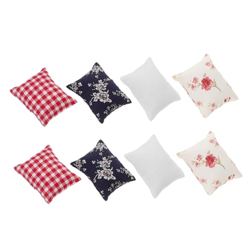 Garneck 8 Stück Puppenhauskissen Nettes Wurfkissen puppenhaus Sofa Kissen werfen Puppenbett Dekoration Schlafzimmer Bedroom Decoration Puppenhaus Kissen kompakte Mini-Hausdekoration Stoff Garneck 8 Stück Puppenhauskissen Nettes Wurfkissen puppenhaus Sofa Kissen werfen Puppenbett Dekoration Schlafzimmer Bedroom Decoration Puppenhaus Kissen kompakte Mini-Hausdekoration Stoff von Garneck