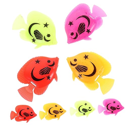 Garneck 8 Stück Simuliertes Gefälschtes Fischspielzeug Tank Dekoration Künstlich Aquarium Spielzeugfisch Fischglas Schwebend Simulierter Fisch Simulationsfisch Plastik Garneck 8 Stück Simuliertes Gefälschtes Fischspielzeug Tank Dekoration Künstlich Aquarium Spielzeugfisch Fischglas Schwebend Simulierter Fisch Simulationsfisch Plastik von Garneck