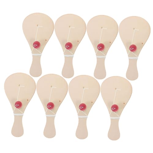 Garneck 8 Stück Teiliges Holz Paddle Ball für DIY Malspielzeug Handbemalbare Holzpaddel Kreatives Bastelspiel für Mädchen und Jungen Fördert Feinmotorik und Hand Auge Koordination Garneck 8 Stück Teiliges Holz Paddle Ball für DIY Malspielzeug Handbemalbare Holzpaddel Kreatives Bastelspiel für Mädchen und Jungen Fördert Feinmotorik und Hand Auge Koordination von Garneck