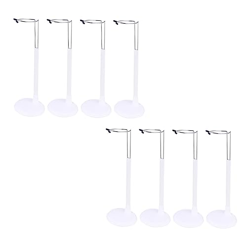 Garneck 8 Stück Tragrahmen Puppe Mädchen Figure Stand doll Accessories Figurenhalter tooniesregal Figurenständer Figurenregal Standregal Plastik Weiß Garneck 8 Stück Tragrahmen Puppe Mädchen Figure Stand doll Accessories Figurenhalter tooniesregal Figurenständer Figurenregal Standregal Plastik Weiß von Garneck