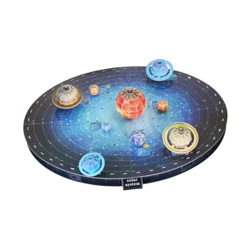 Garneck 8 kinderpuzzle für kinderspielzeug spielzeuge Geschenkeidee Toys for bastelkasten Puzzles aus Papier 3D-Puzzle pädagogisches Colorful von Garneck