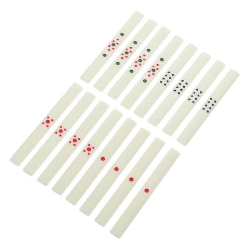 Garneck 88 Stück Chip-Stick Mahjongg-Zubehör Mahjong-Kartenspiel chinesische brettspiele Chinesische Mahjong-Wertung Plastik Beige Garneck 88 Stück Chip-Stick Mahjongg-Zubehör Mahjong-Kartenspiel chinesische brettspiele Chinesische Mahjong-Wertung Plastik Beige von Garneck