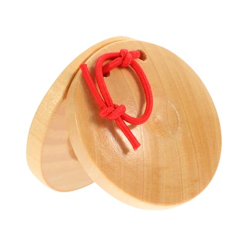Garneck 8Stücke Orff Castanet Musikinstrumente für Pädagogisches Musikalität für Kindergarten und Früherziehung Sicheres Material Leicht zu Transportieren von Garneck