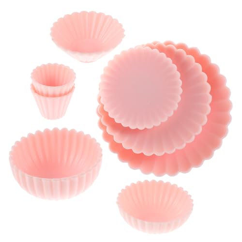 Garneck 8Stücke Teiliges Geschirrset Für Puppenhäuser Tischspielzeug Für Kreative Rollenspiele Für Miniaturszenen Und Zu Besonderen Anlässen von Garneck
