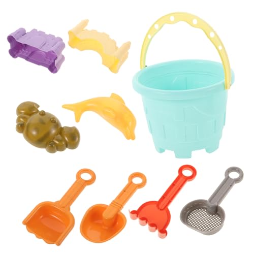 Garneck 9 Stück Strandspielzeug Formen für Sandburgen Sandkasten mit Deckel Eimer und Eimer Sandburgspielzeug Sandsieb Sandspielzeug für Kleinkinder Reise sandspielzeug Strandeimer Plastik Garneck 9 Stück Strandspielzeug Formen für Sandburgen Sandkasten mit Deckel Eimer und Eimer Sandburgspielzeug Sandsieb Sandspielzeug für Kleinkinder Reise sandspielzeug Strandeimer Plastik von Garneck